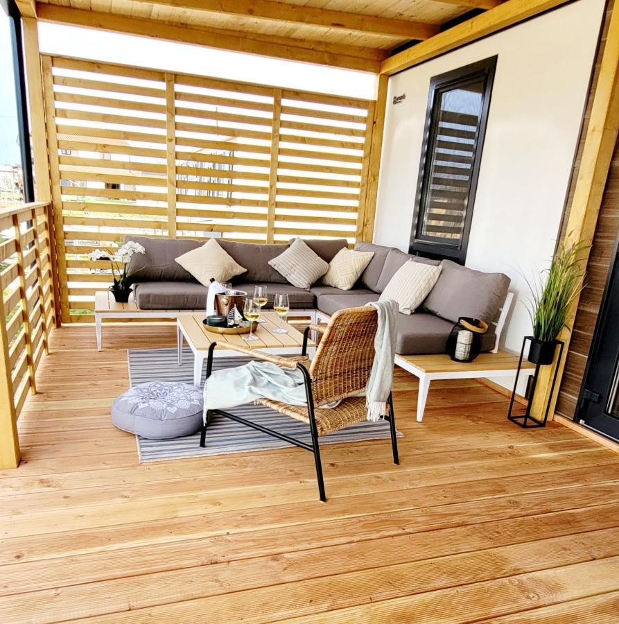 Mobilehome Elena Premium With Pool, Istria 반졸레 외부 사진