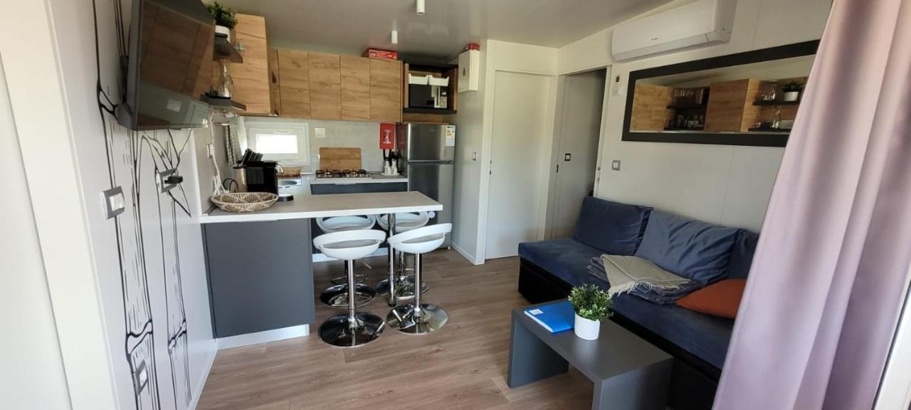 Mobilehome Elena Premium With Pool, Istria 반졸레 외부 사진