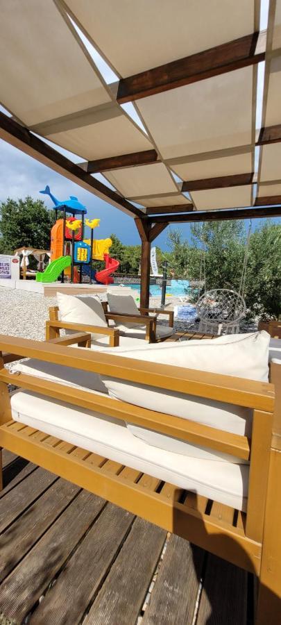 Mobilehome Elena Premium With Pool, Istria 반졸레 외부 사진
